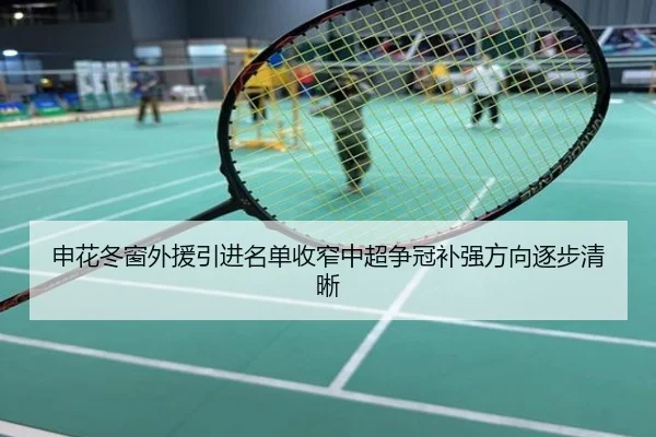 申花冬窗外援引进名单收窄中超争冠补强方向逐步清晰